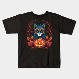 Ocelot Halloween Kids T-Shirt